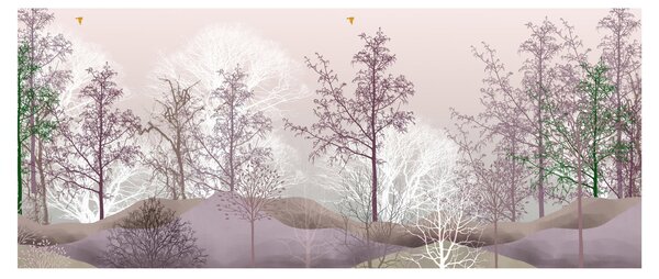 Az erdő képe (120x50 cm)