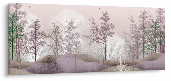 Az erdő képe (120x50 cm)