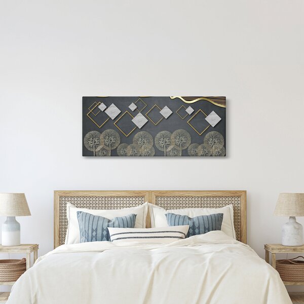 Az absztrakció képe (120x50 cm)