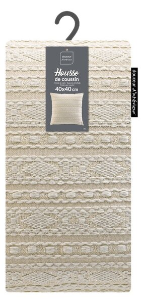 Pamutkeverék párnahuzat 40x40 cm Ilies – douceur d'intérieur