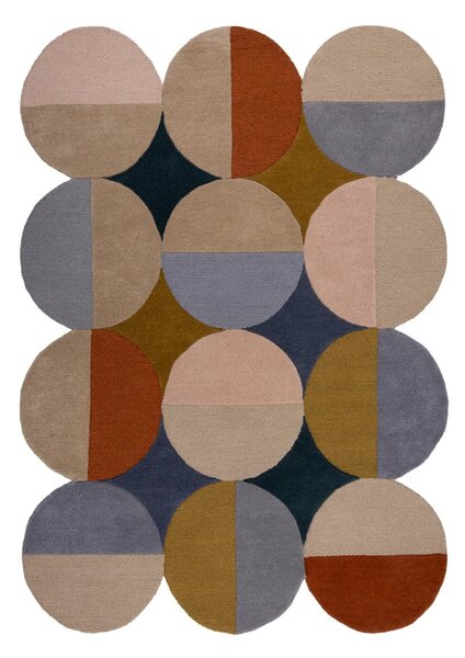 Kézi szövésű gyapjú szőnyeg 200x290 cm Mia Ellipse – Flair Rugs