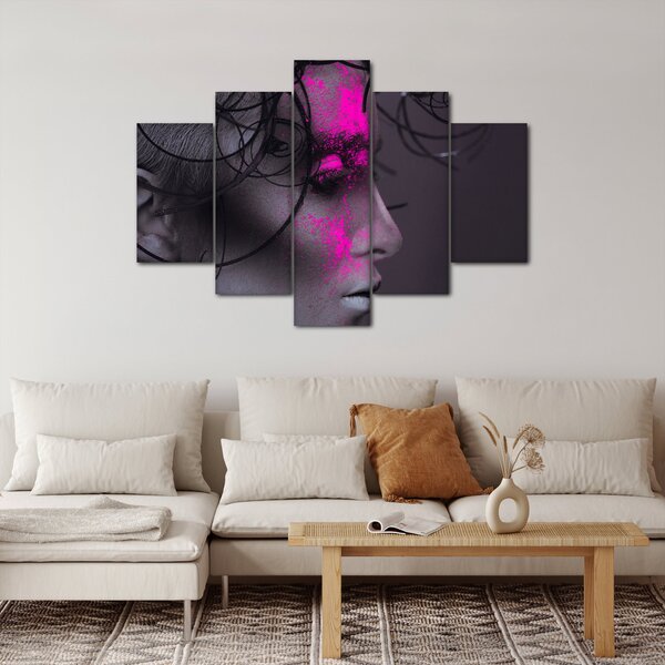 Egy nő képe (150x105 cm)