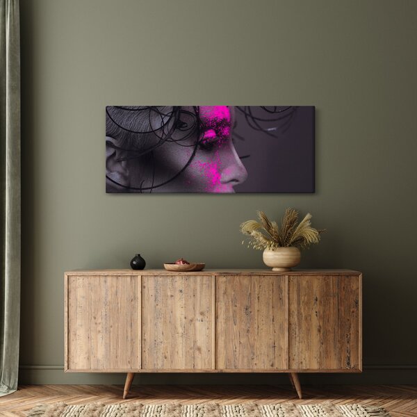 Egy nő képe (120x50 cm)