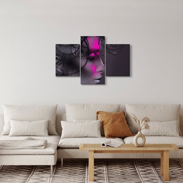 Egy nő képe (90x60 cm)