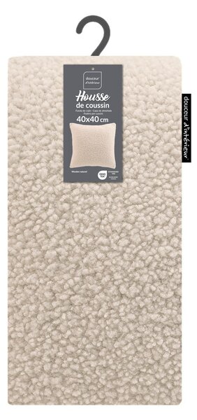 Sherpa párnahuzat 40x40 cm Woolen – douceur d'intérieur