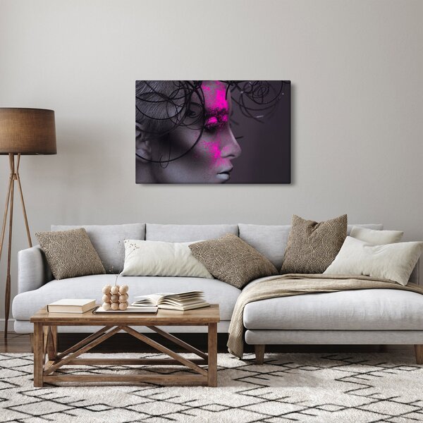 Egy nő képe (90x60 cm)