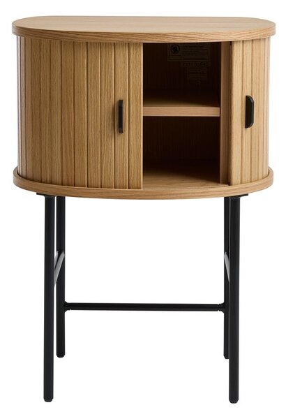Natúr színű éjjeliszekrény Nola – Unique Furniture
