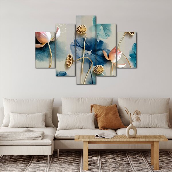 Kép virággal (150x105 cm)