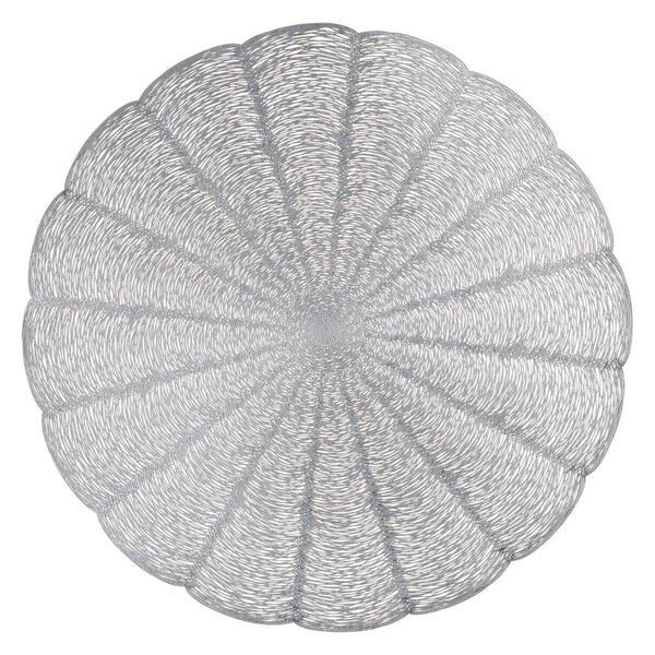 Ambition Glamour tányéralátét 38cm ezüst