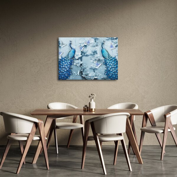 Pávák képe (70x50 cm)
