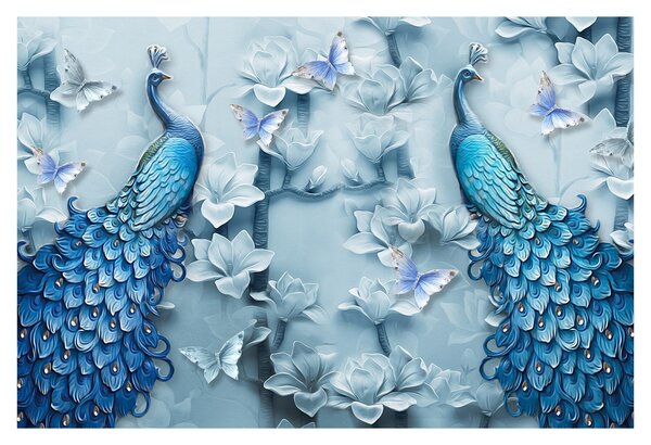 Pávák képe (90x60 cm)