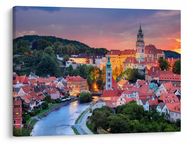Kép - Český Krumlov (70x50 cm)