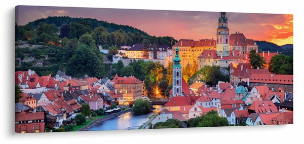 Kép - Český Krumlov (120x50 cm)