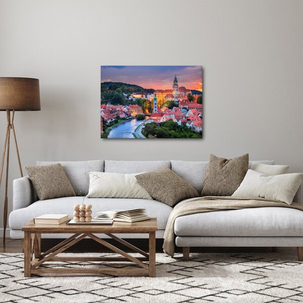 Kép - Český Krumlov (70x50 cm)