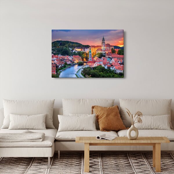 Kép - Český Krumlov (90x60 cm)