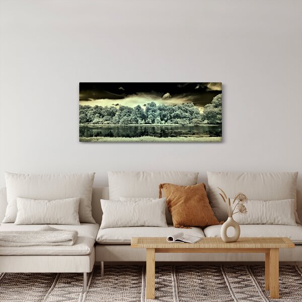 A víz felszínének képe (120x50 cm)