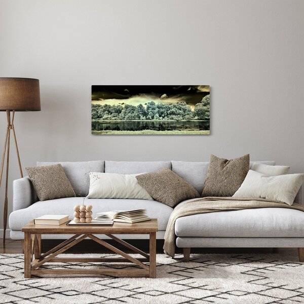 A víz felszínének képe (120x50 cm)