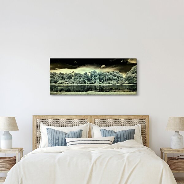 A víz felszínének képe (120x50 cm)