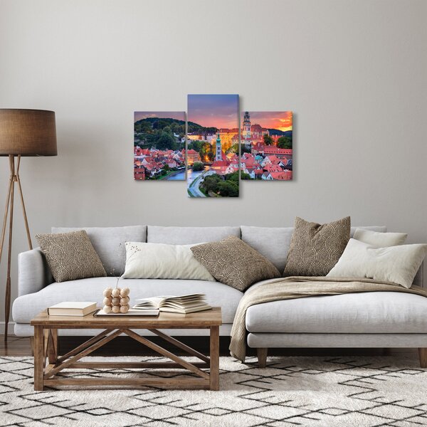 Kép - Český Krumlov (90x60 cm)