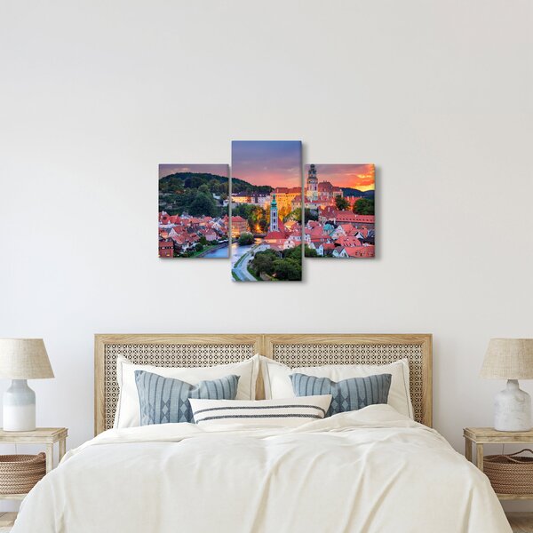 Kép - Český Krumlov (90x60 cm)