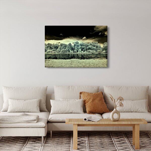 A víz felszínének képe (90x60 cm)