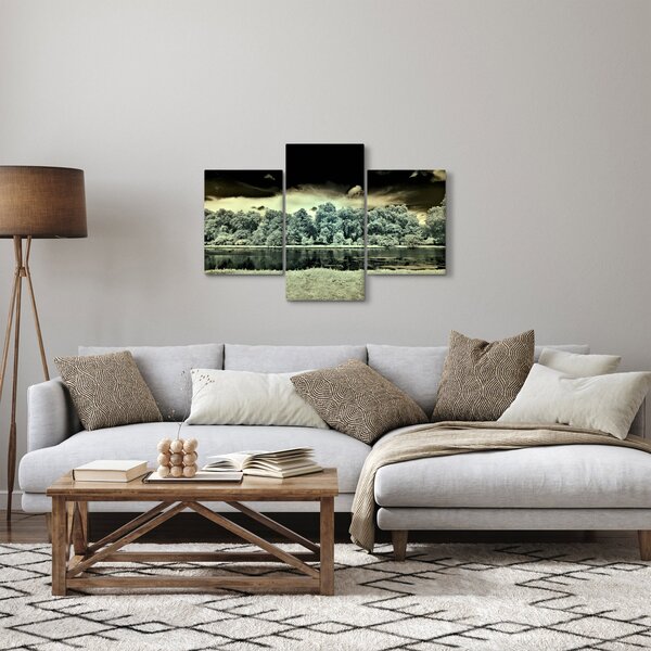 A víz felszínének képe (90x60 cm)