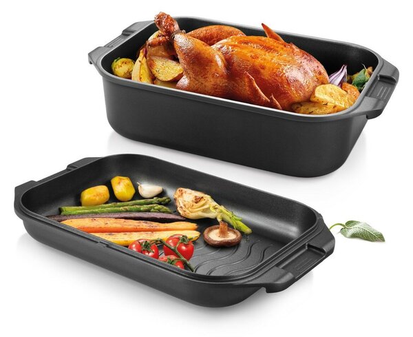 GrandCHEF sütőedény fedővel 40 x 26 cm