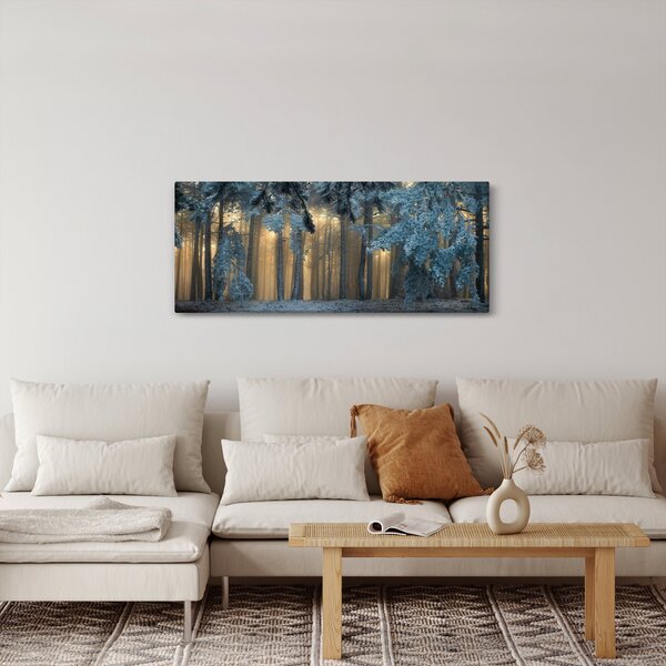 A havas erdő képe (120x50 cm)