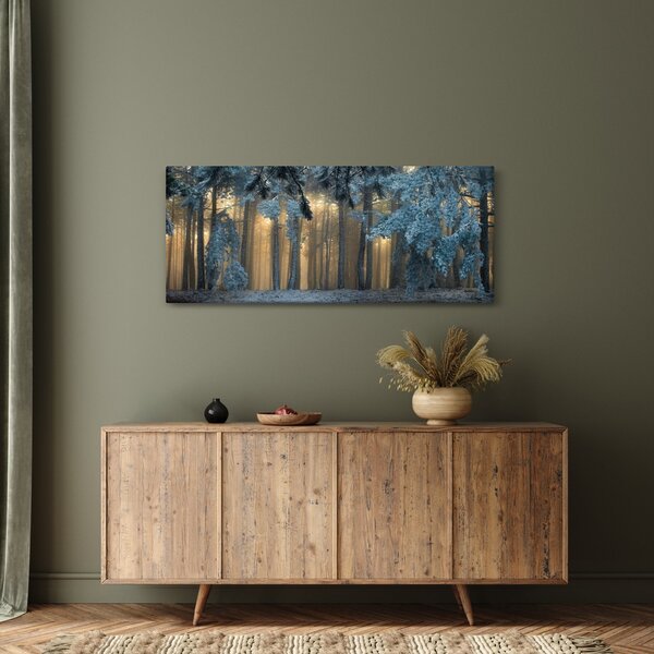 A havas erdő képe (120x50 cm)