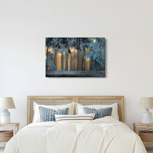 A havas erdő képe (90x60 cm)