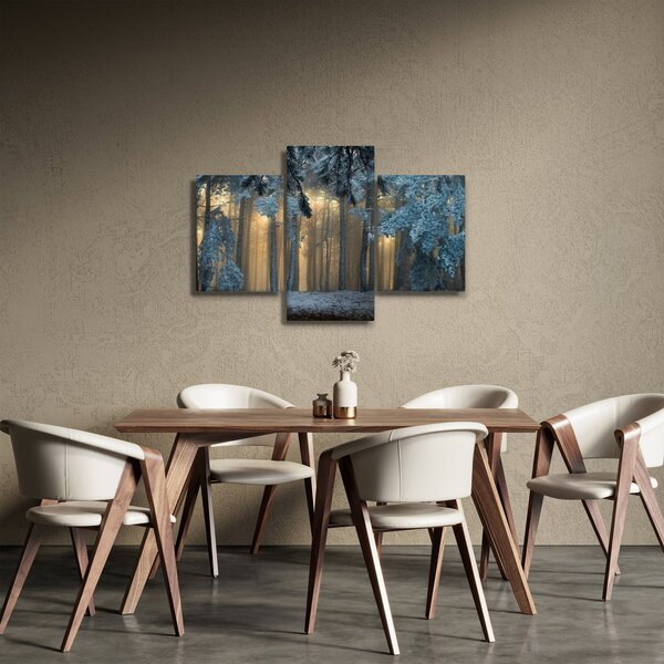 A havas erdő képe (90x60 cm)