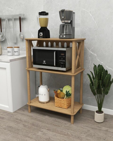 Hanah Home Többcélú Polc Oak Arona