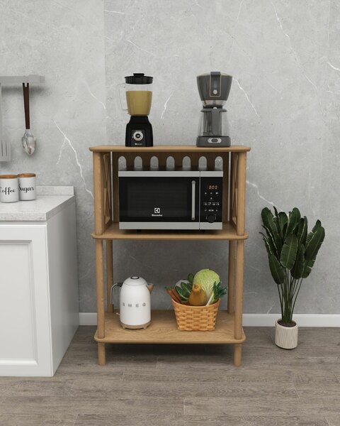 Hanah Home Többcélú Polc Oak Arona