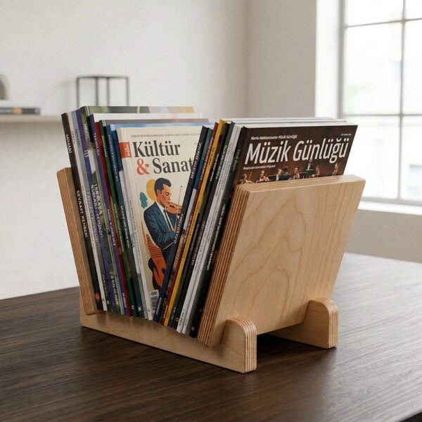 Hanah Home Magazine Holder Natural CPT4901-30