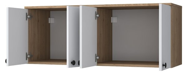 Hanah Home Többcélú szekrény Dió Fehér BA120 - 2670