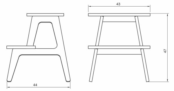 Hanah Home fellépő, natúr CPT3001-47