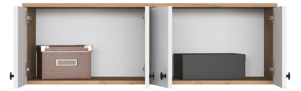 Hanah Home Faliszekrény dió, fehér EA143 - 3821