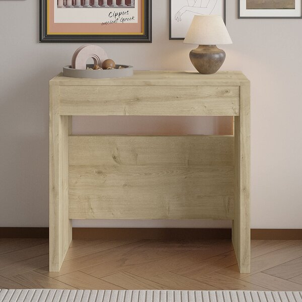 Hanah Home Kihúzható konzolasztal Sapphire Oak Nivo - Sapphire Oak