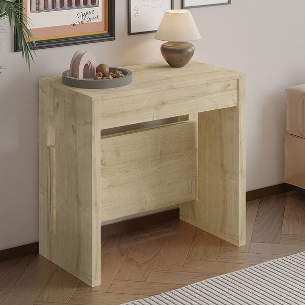 Hanah Home Kihúzható konzolasztal Sapphire Oak Nivo - Sapphire Oak