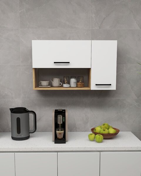 Hanah Home Többcélú Szekrény Sapphire Oak White Akasya - Sapphire Oak, White