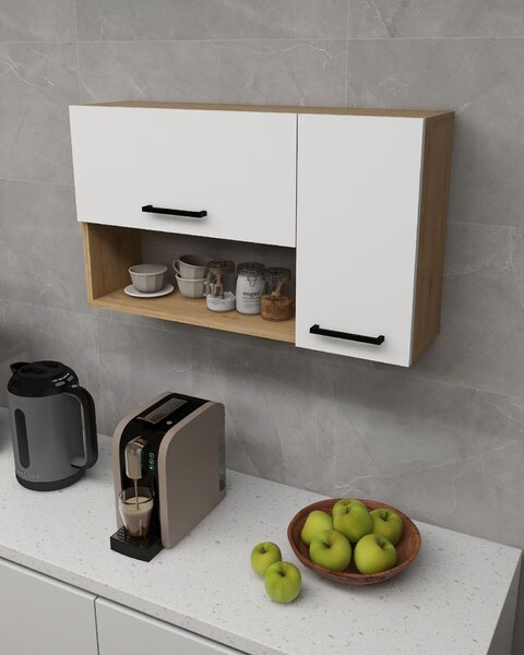 Hanah Home Többcélú Szekrény Sapphire Oak White Akasya - Sapphire Oak, White