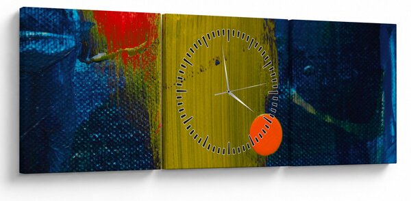 Szinek képe (órával) (90x30 cm)