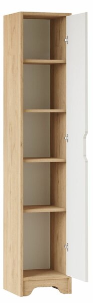 Hanah Home Többcélú szekrény tölgy fehér LIB3-SW