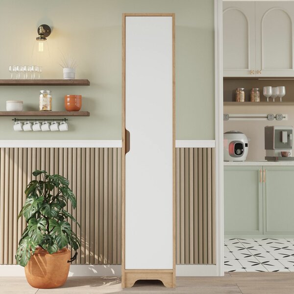 Hanah Home Többcélú szekrény tölgy fehér LIB3-SW