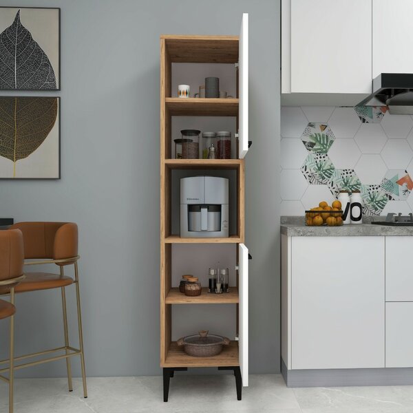 Hanah Home Többcélú Szekrény, Atlanti Fenyő Fehér Daminol - Atlanti Fenyő, Fehér
