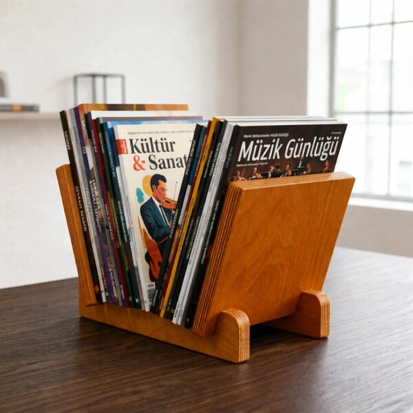 Hanah Home Magazine Holder Teak CPT4902-30