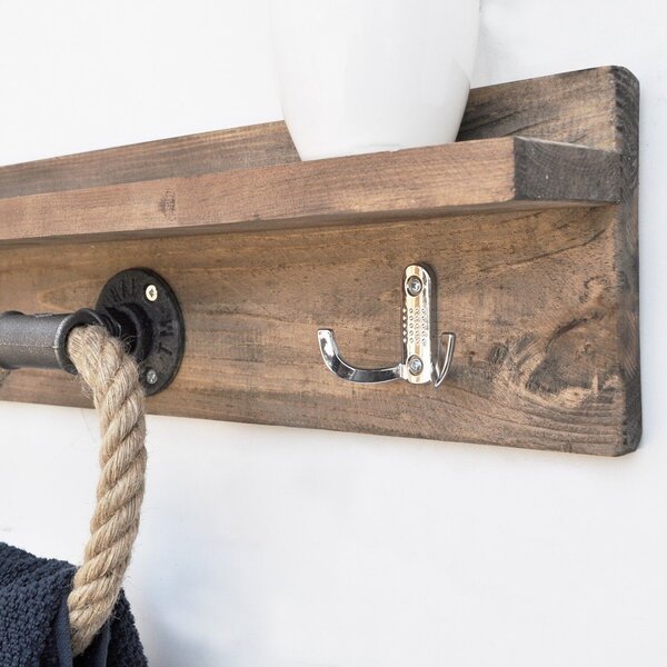 Hanah Home Pipe Hook dió színű Boruraf174