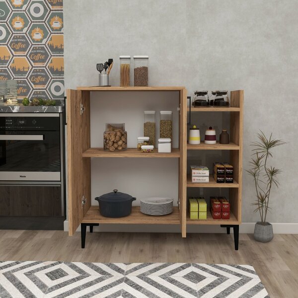 Hanah Home Többcélú szekrény Atlantic Pine Leskar - Atlantic Pine