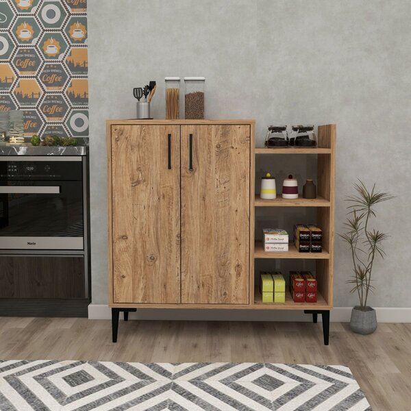Hanah Home Többcélú szekrény Atlantic Pine Leskar - Atlantic Pine