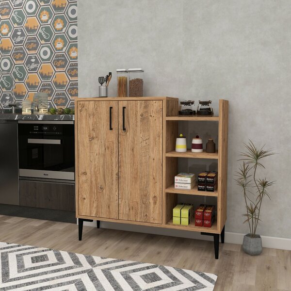 Hanah Home Többcélú szekrény Atlantic Pine Leskar - Atlantic Pine